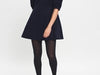 LILLY DRESS IN NAVY CORD