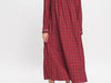 DILLY DRESS IN RED TARTAN FLANNEL