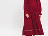 ASH DRESS IN RED CORD
