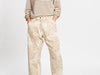 SLOUCHY TOP BROWN STRIPE - NICO TROUSERS WOVEN BROWN FLORAL