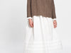 CABLE KNIT SWEATER - INDIE DRESS IN WHITE