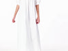 Emie Dress in White Seersucker